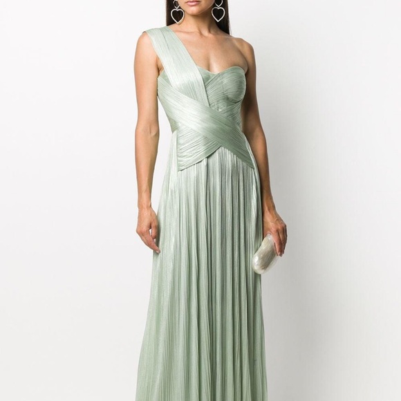 Maria Lucia Hohan Dresses & Skirts - Elegant One-Shoulder Pleated Gown
